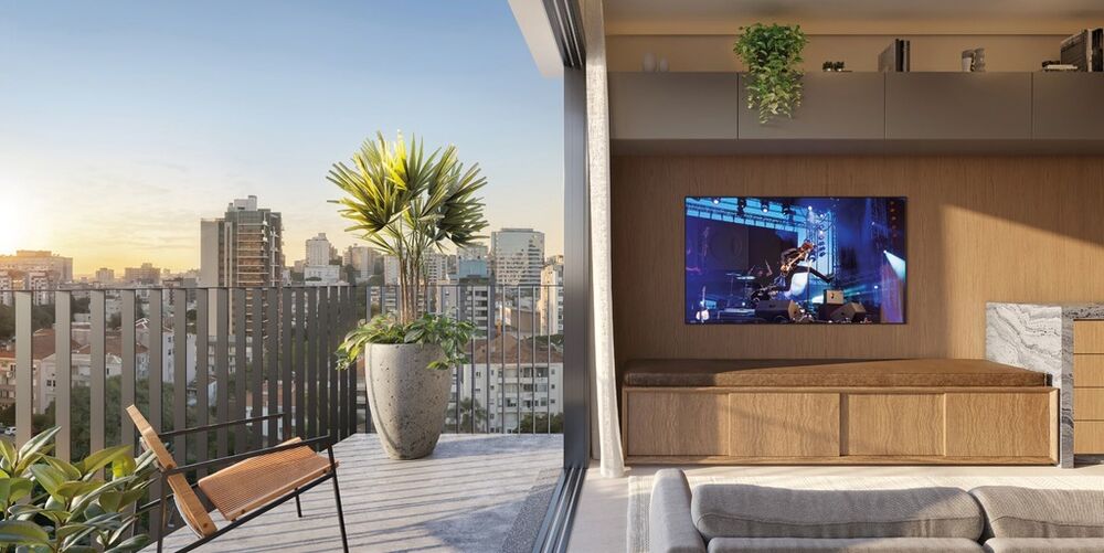 Apartamento à venda com 1 quarto, 35m² - Foto 1