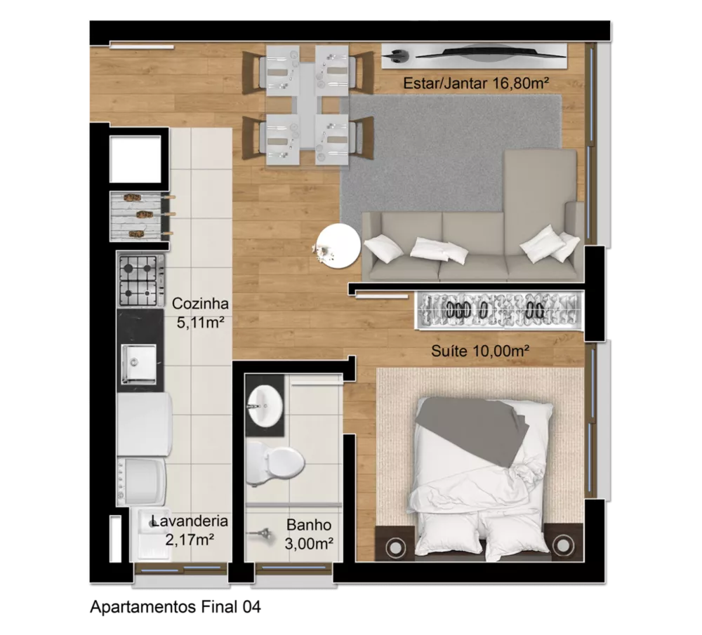 Apartamento, 2 quartos, 67 m² - Foto 28