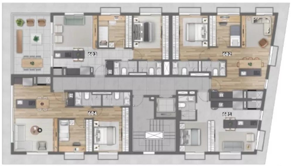 Apartamento, 1 quarto, 41 m² - Foto 6