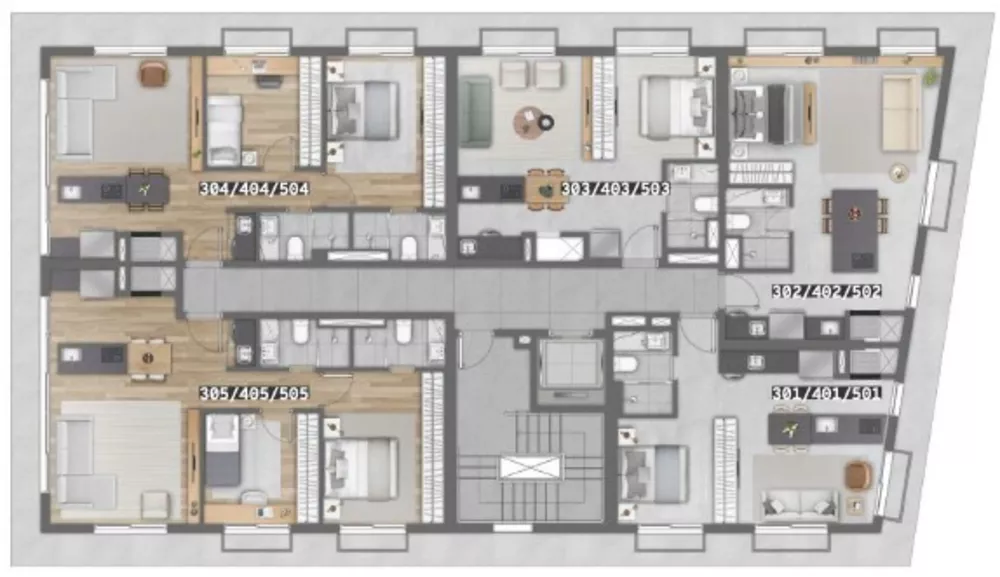 Apartamento, 1 quarto, 41 m² - Foto 9