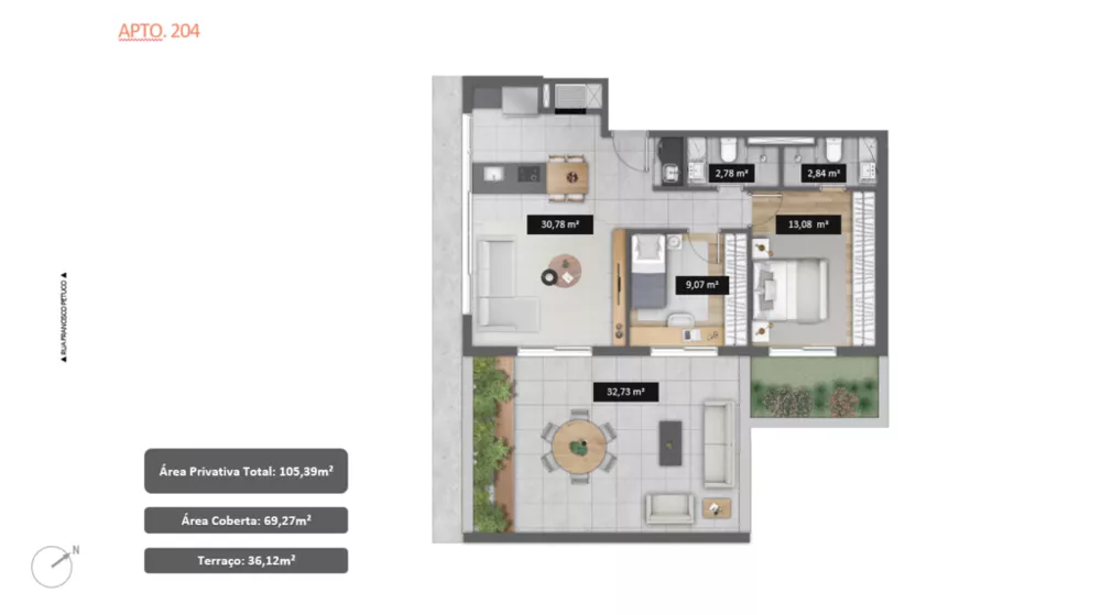Apartamento, 1 quarto, 41 m² - Foto 10