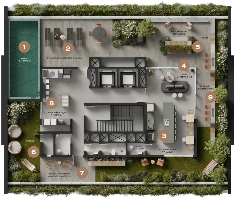 Apartamento, 2 quartos, 60 m² - Foto 2