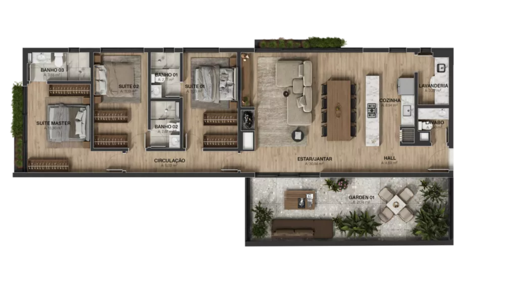 Apartamento, 3 quartos, 116 m² - Foto 18