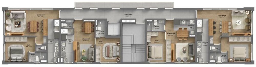 Apartamento à venda com 1 quarto, 82m² - Foto 5