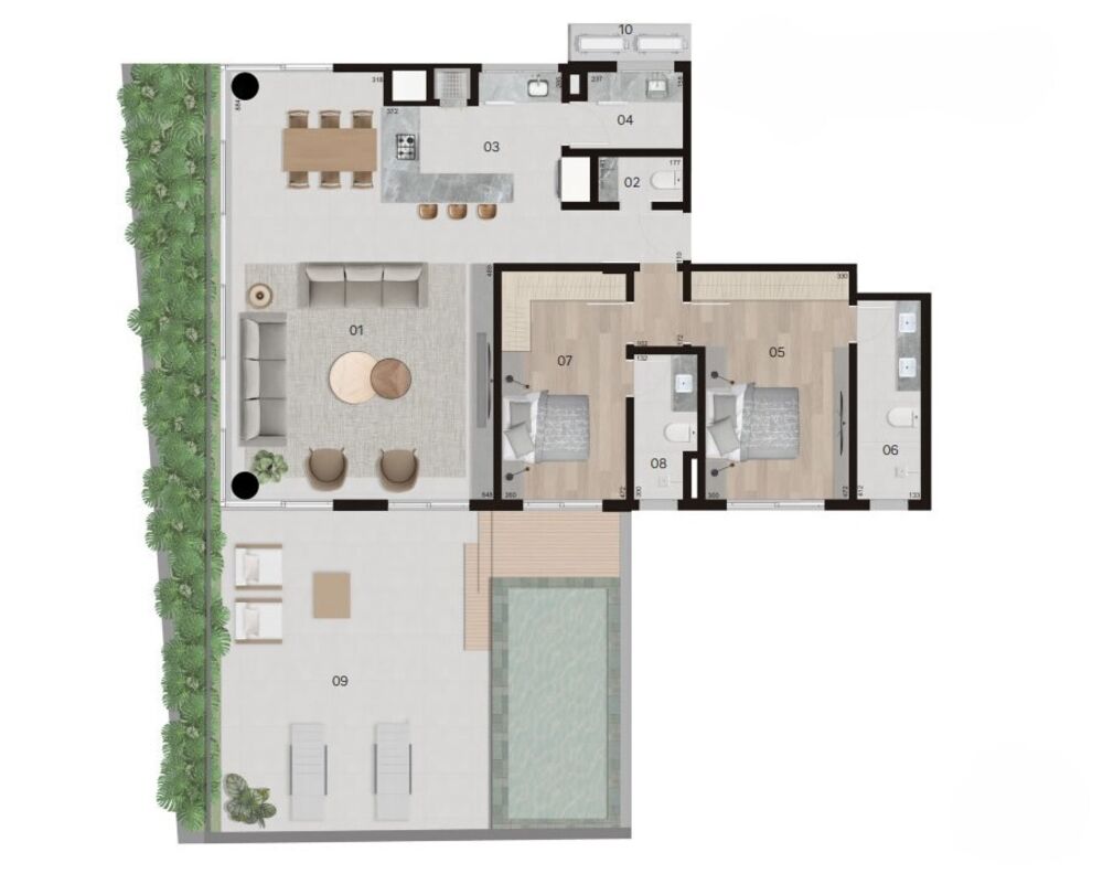 Apartamento, 2 quartos, 156 m² - Foto 4