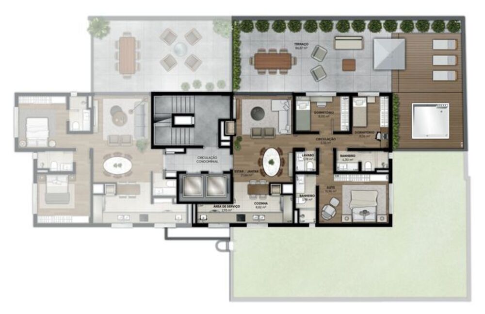 Apartamento, 2 quartos, 87 m² - Foto 6