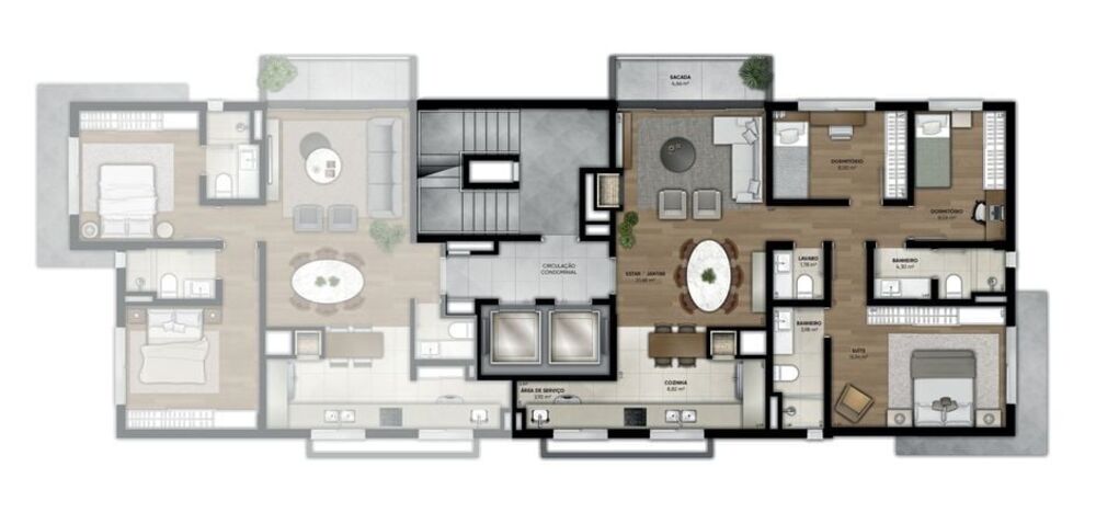 Apartamento, 2 quartos, 87 m² - Foto 9