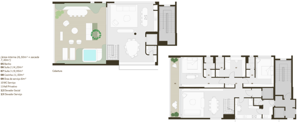 Apartamento, 3 quartos, 402 m² - Foto 25