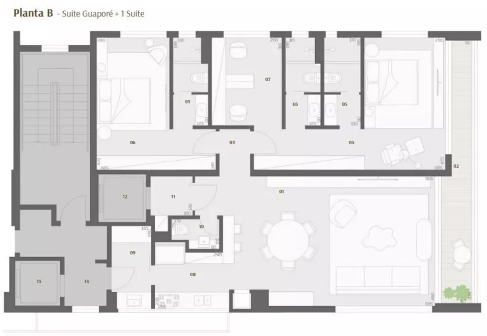 Apartamento, 3 quartos, 402 m² - Foto 16