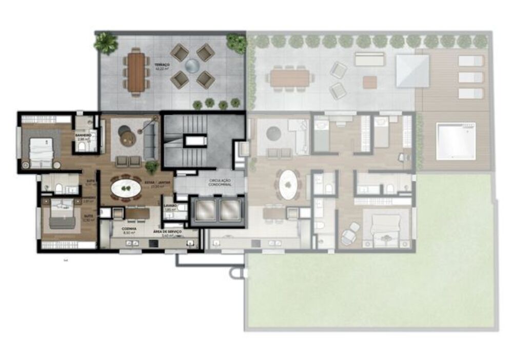Apartamento, 3 quartos, 191 m² - Foto 13