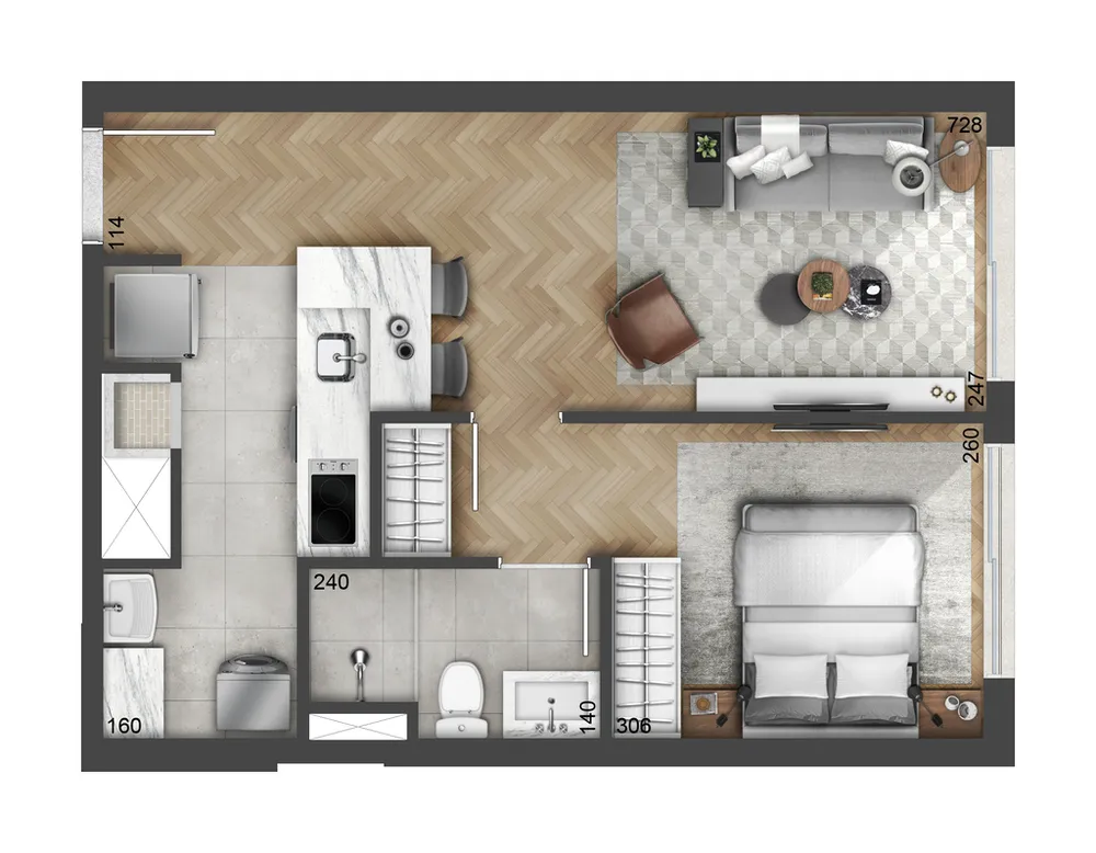 Apartamento, 2 quartos, 74 m² - Foto 4