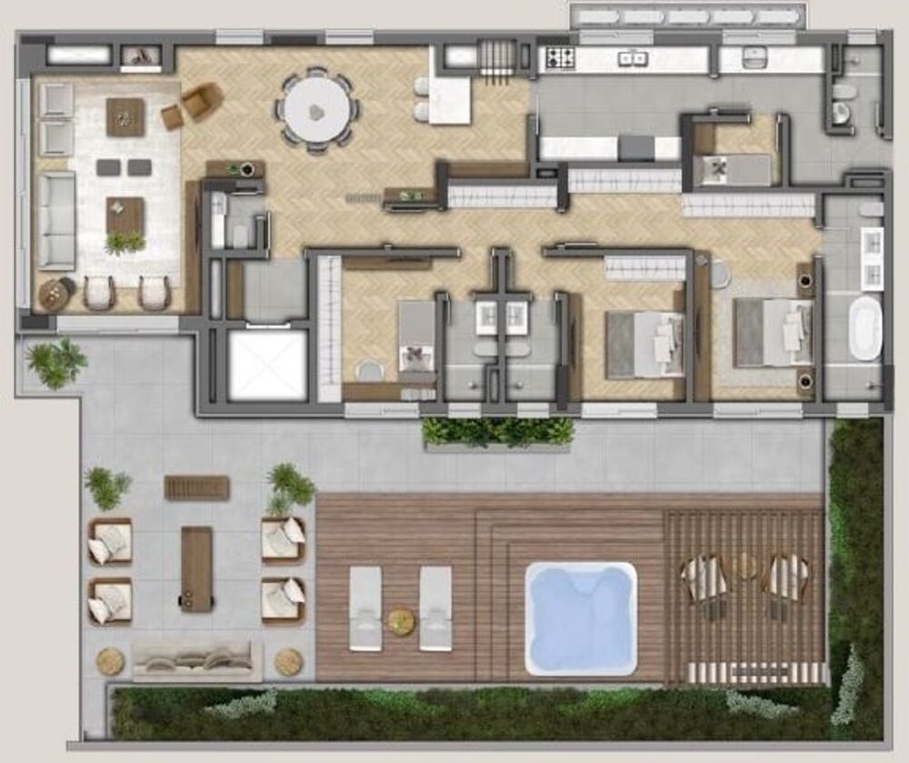 Apartamento, 3 quartos, 155 m² - Foto 12