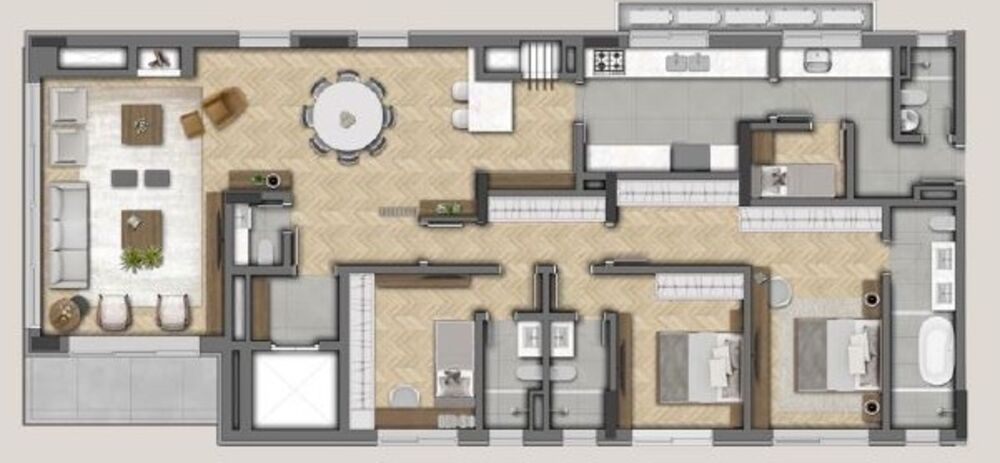 Apartamento, 3 quartos, 155 m² - Foto 11