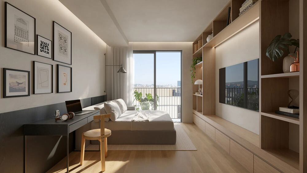 Apartamento à venda com 1 quarto, 25m² - Foto 3