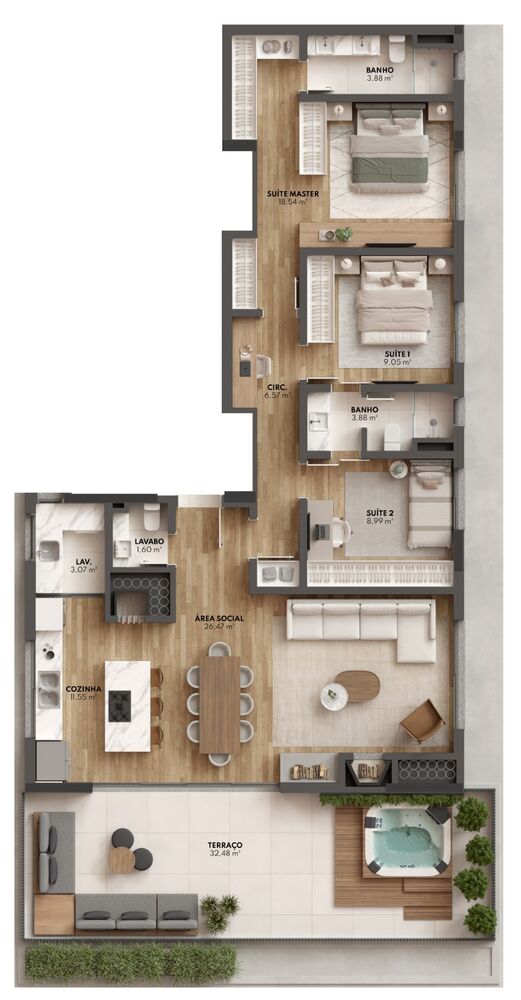 Cobertura à venda com 3 quartos, 184m² - Foto 12