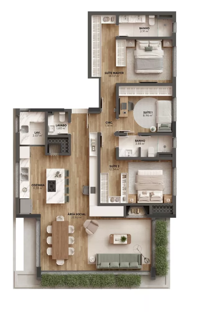 Cobertura, 3 quartos, 184 m² - Foto 34