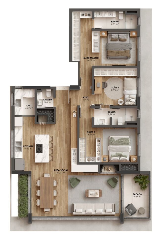 Cobertura à venda com 3 quartos, 184m² - Foto 11