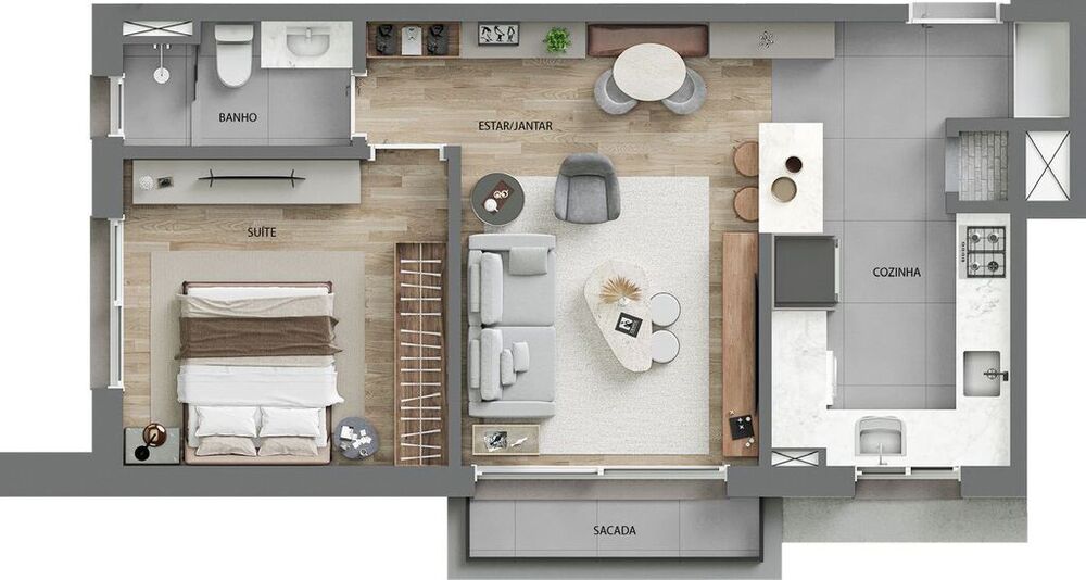 Apartamento, 1 quarto, 44 m² - Foto 19