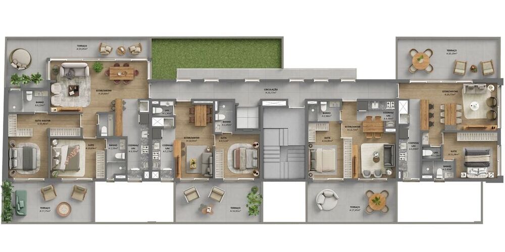 Apartamento, 1 quarto, 59 m² - Foto 2