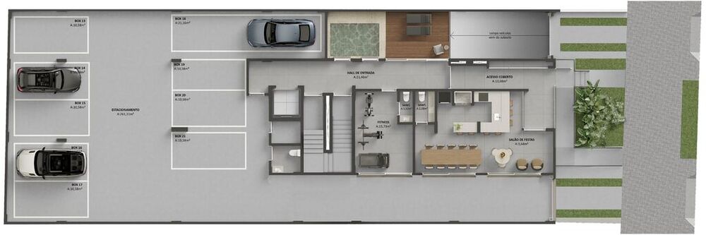 Apartamento, 1 quarto, 59 m² - Foto 9