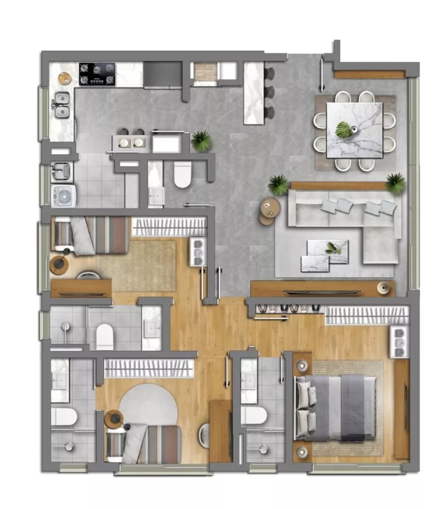Apartamento, 3 quartos, 110 m² - Foto 7