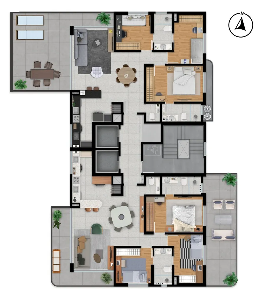 Apartamento, 3 quartos, 95 m² - Foto 4
