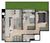 Apartamento, 2 quartos, 55 m² - Foto 3