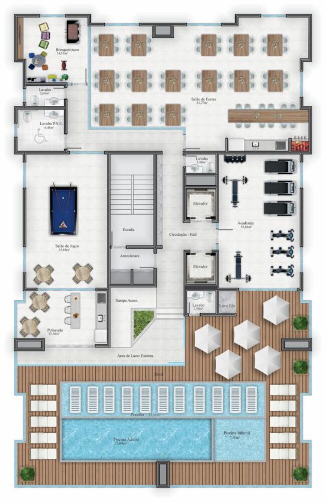 Apartamento, 2 quartos, 66 m² - Foto 7