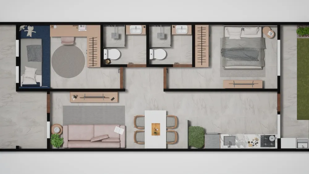 Sobrado, 58 m² - Foto 6