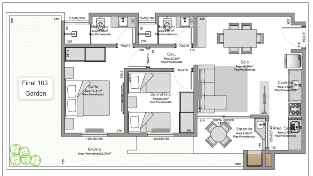 Apartamento, 2 quartos, 64 m² - Foto 15