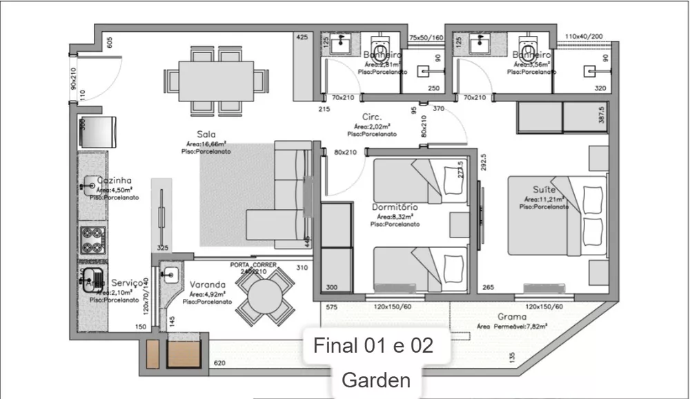Apartamento, 2 quartos, 64 m² - Foto 6