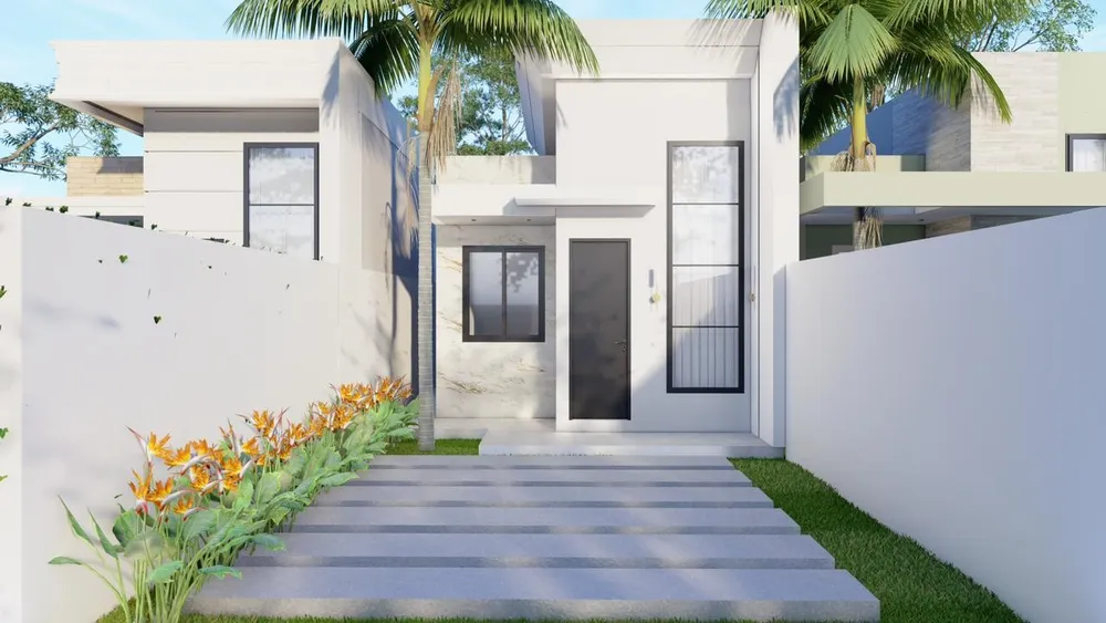 Sobrado, 2 quartos, 56 m² - Foto 1