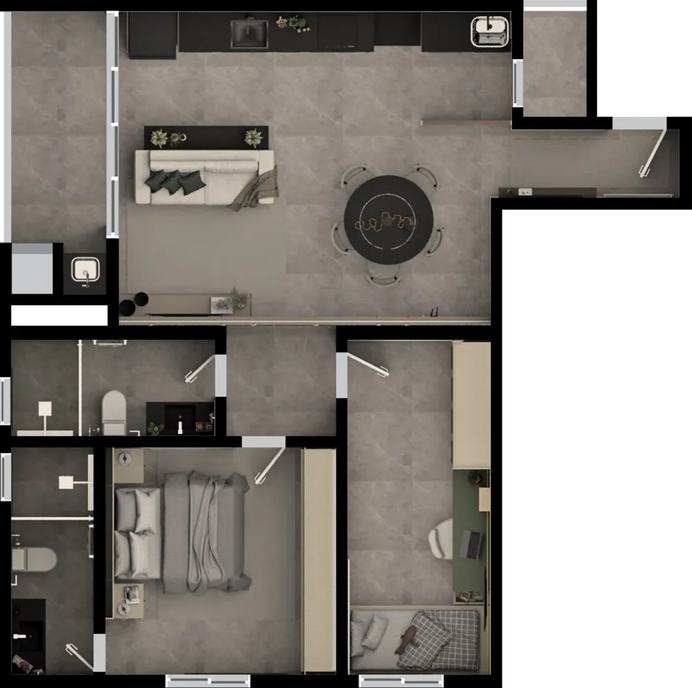 Apartamento, 78 m² - Foto 9
