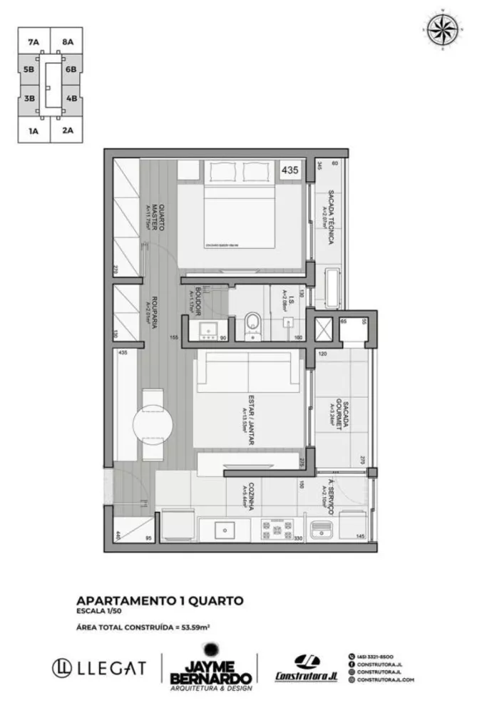 Apartamento à venda com 2 quartos, 77m² - Foto 19