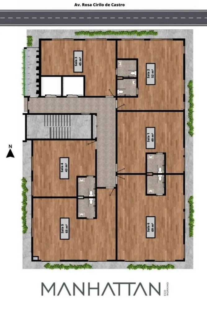 Sala-Conjunto, 42 m² - Foto 6