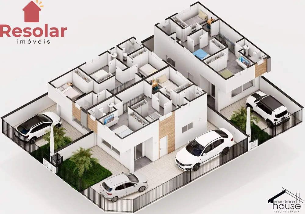 Casa, 3 quartos, 87 m² - Foto 4