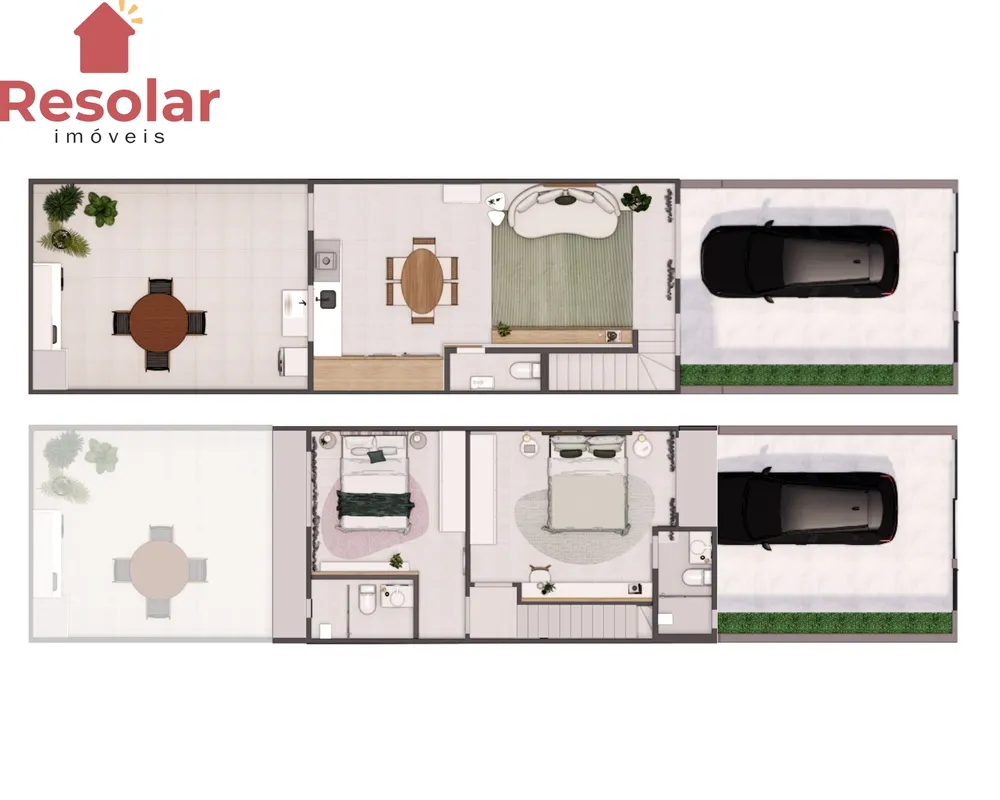 Sobrado, 2 quartos, 84 m² - Foto 9