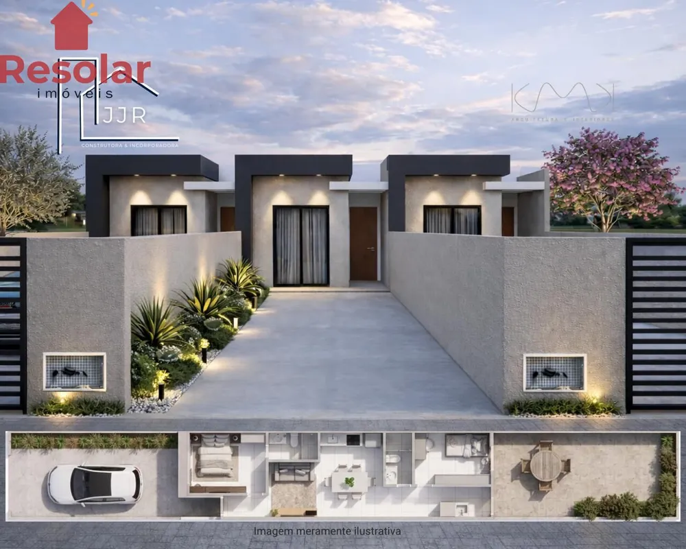 Casa, 2 quartos, 60 m² - Foto 1