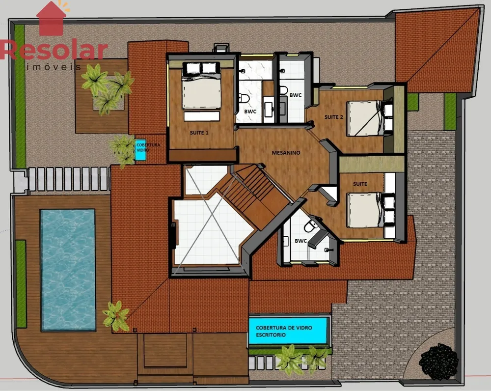 Sobrado, 3 quartos, 213 m² - Foto 20