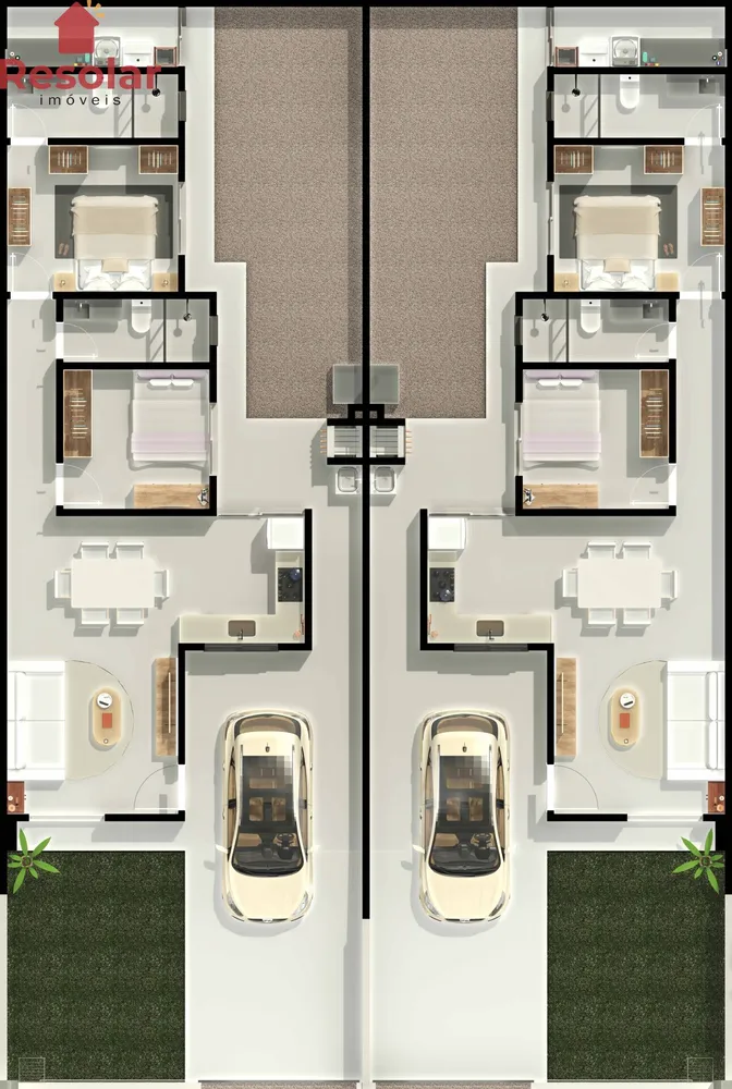 Casa, 2 quartos, 104 m² - Foto 16