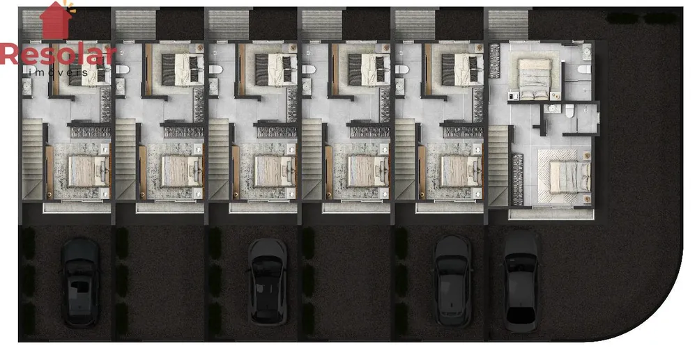 Sobrado, 2 quartos, 65 m² - Foto 7