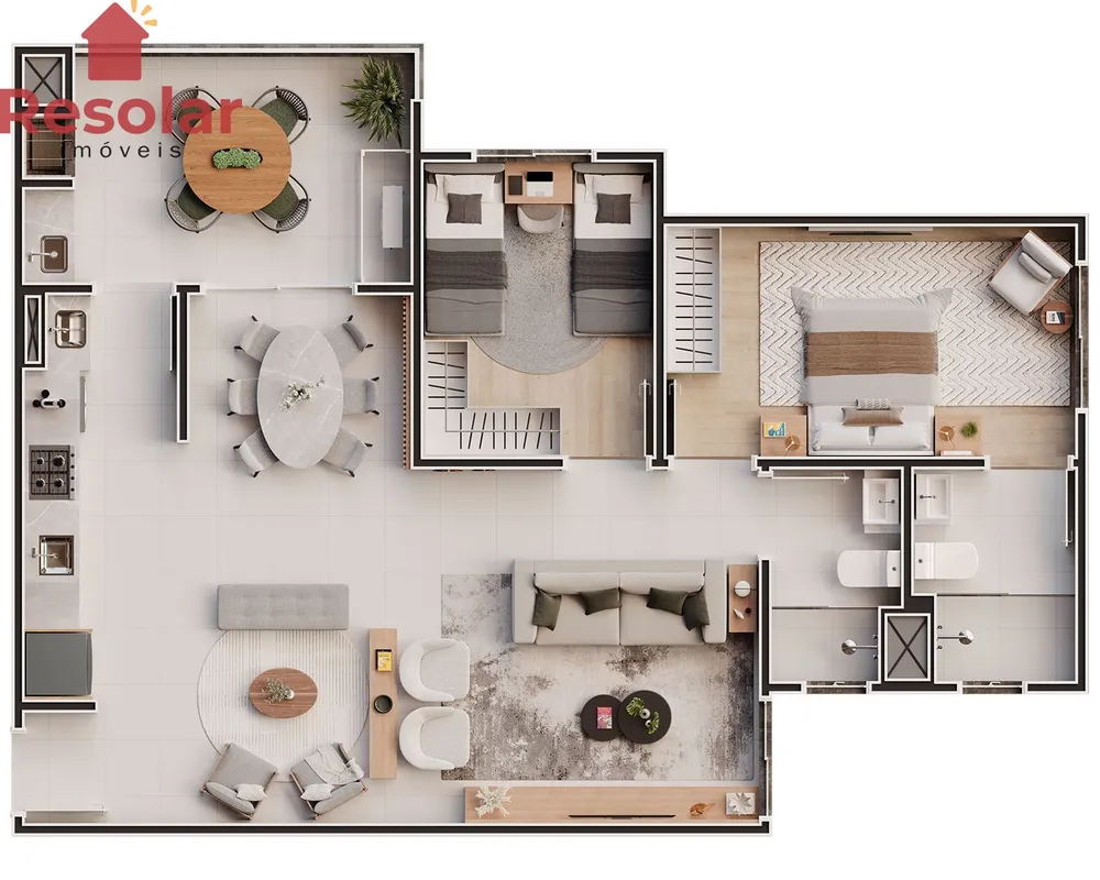 Apartamento, 3 quartos, 83 m² - Foto 16