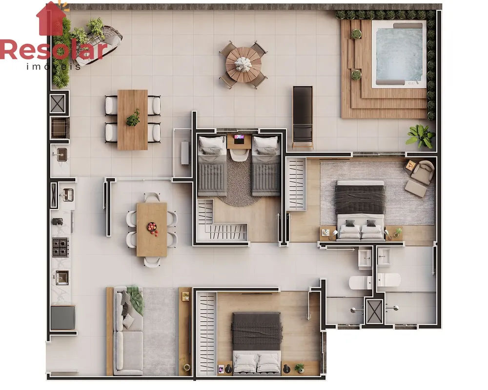 Apartamento, 3 quartos, 83 m² - Foto 15