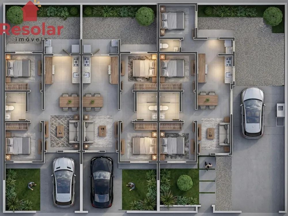 Casa, 2 quartos, 62 m² - Foto 3