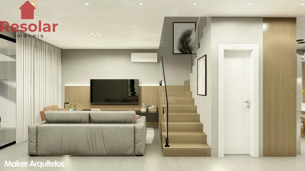 Sobrado, 2 quartos, 91 m² - Foto 2