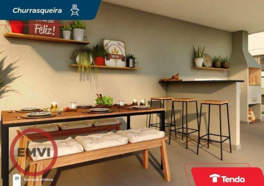Apartamento, 2 quartos, 41 m² - Foto 2