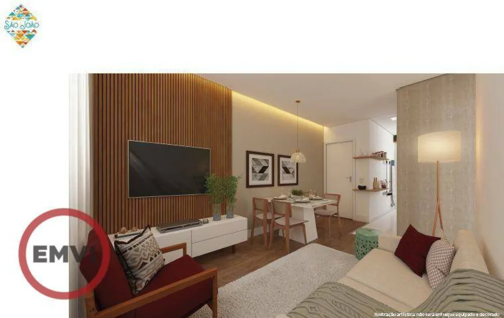 Apartamento, 2 quartos, 42 m² - Foto 2
