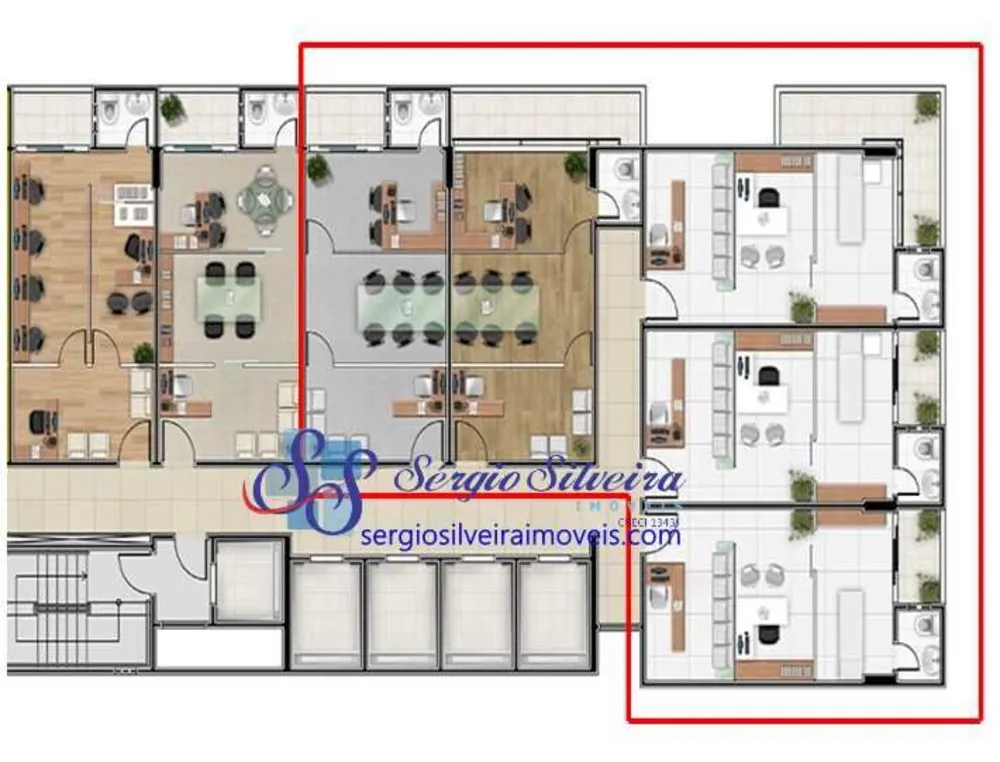 Sala-Conjunto, 182 m² - Foto 5