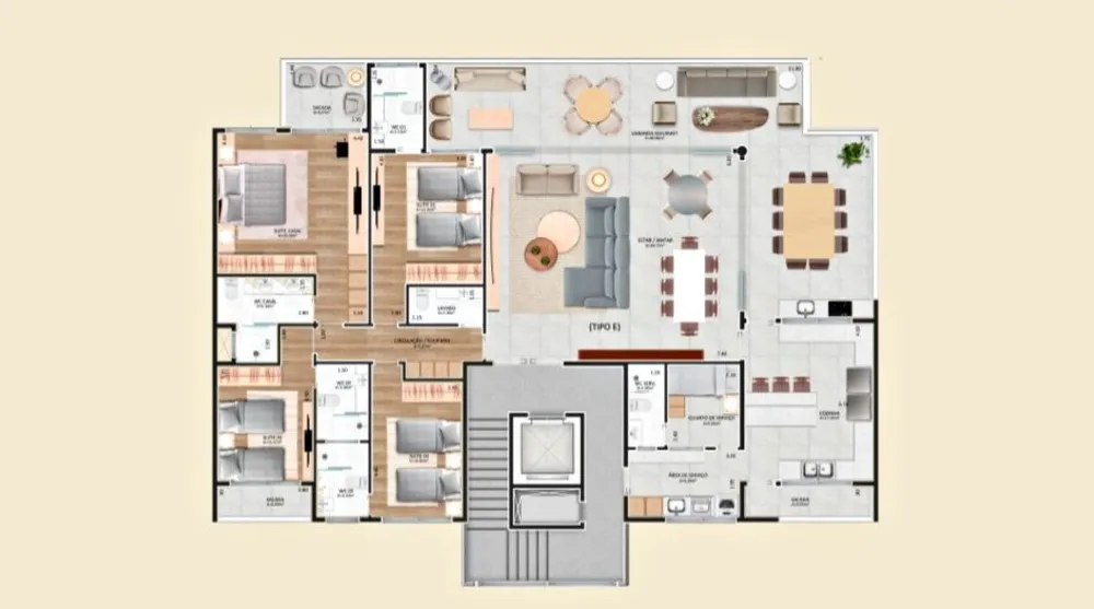 Apartamento, 3 quartos, 115 m² - Foto 10