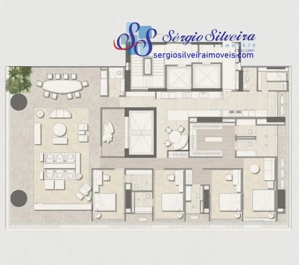 Apartamento, 4 quartos, 350 m² - Foto 9